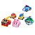 Набор машинок Robocar Poli 6 штук Silverlit ZR-914